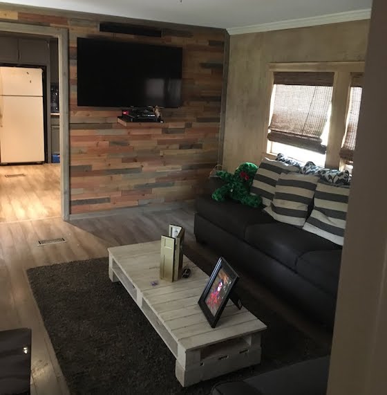 mobile home living room