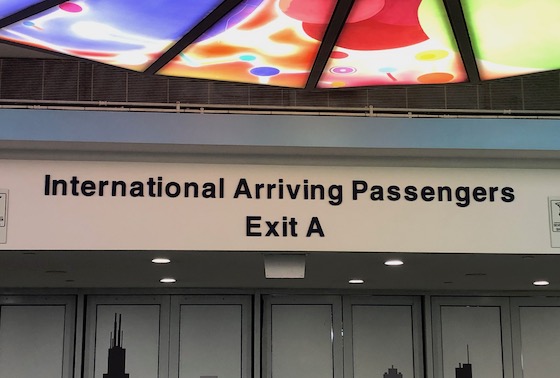 international airport gate